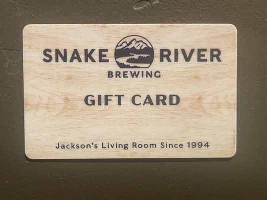 Snake River Brewing Gift Card
