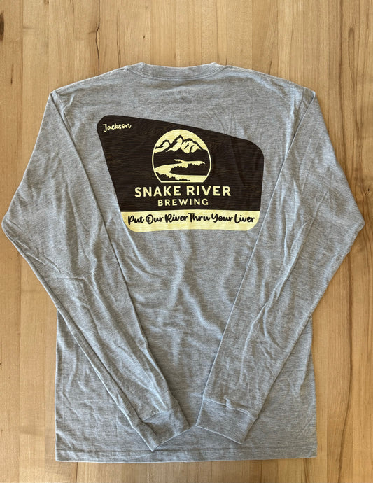 Heather Grey Long Sleeve Parks T-Shirt