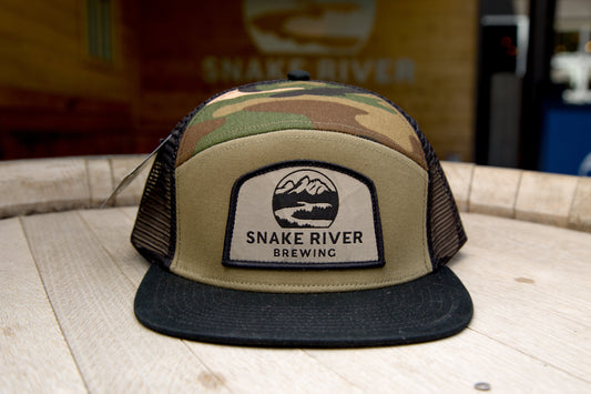 Camo 6 Panel Flatbill