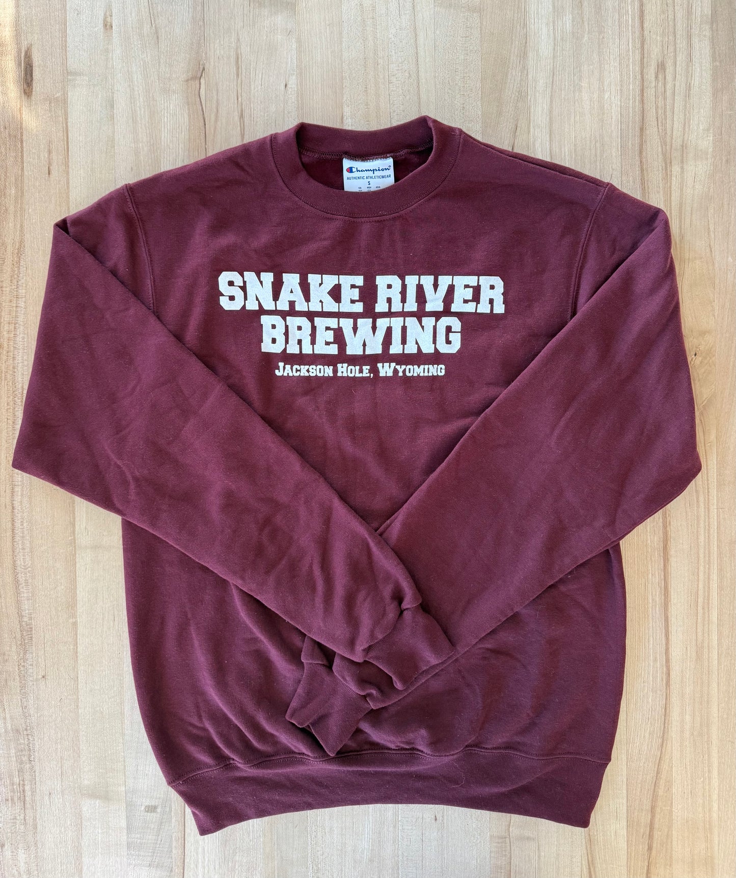 Maroon Collegiate Crewneck