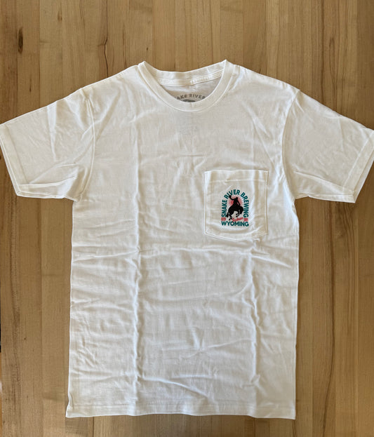 White Pocket Bronco T-Shirt